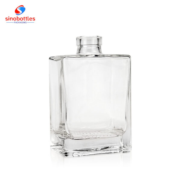 250ml square glass bottle mass production wholesale