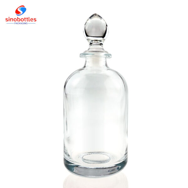 500ml bar top wide lip short round bottle