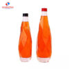 500ml screw cap unique design water bottle