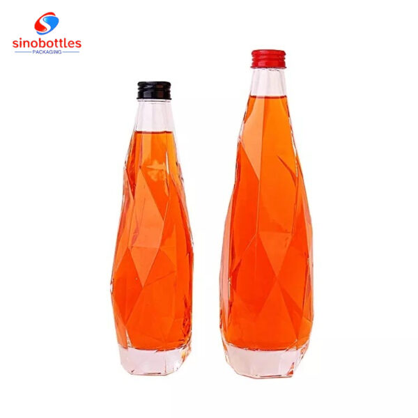 500ml screw cap unique design water bottle
