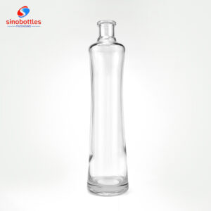 750ml Tall round bottle with slim waist bar top cork