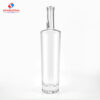 750ml Flat Shoulder Tall Round Bottle