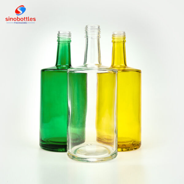 750ml Screw Top Round bottle Boston Base
