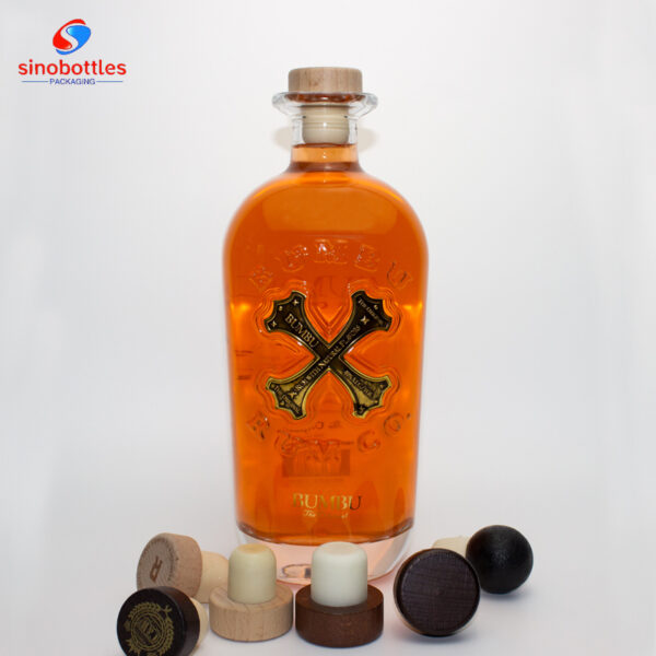 750ml Premium Rum bottle custom