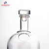 1000ml boston round glass bottle with stopper