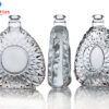 700ml bar top premium brandy whiskey glass bottle diamond cuts