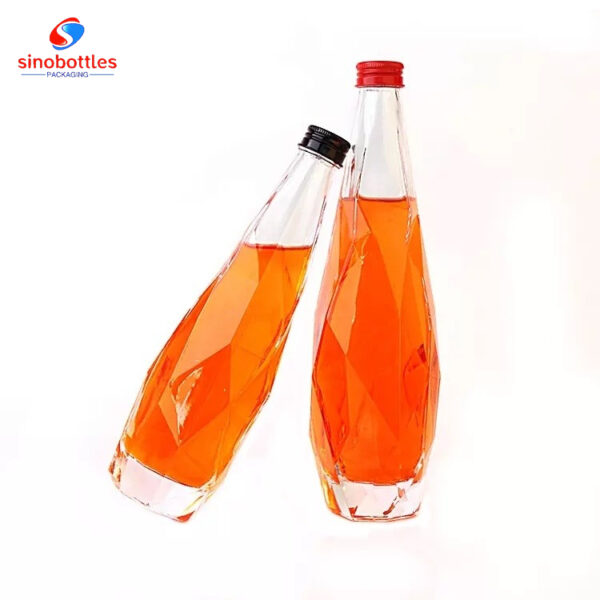500ml screw cap unique design water bottle