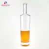 750ml Flat Shoulder Tall Round Bottle