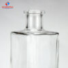 750ml Straight tall square tequila bottle custom