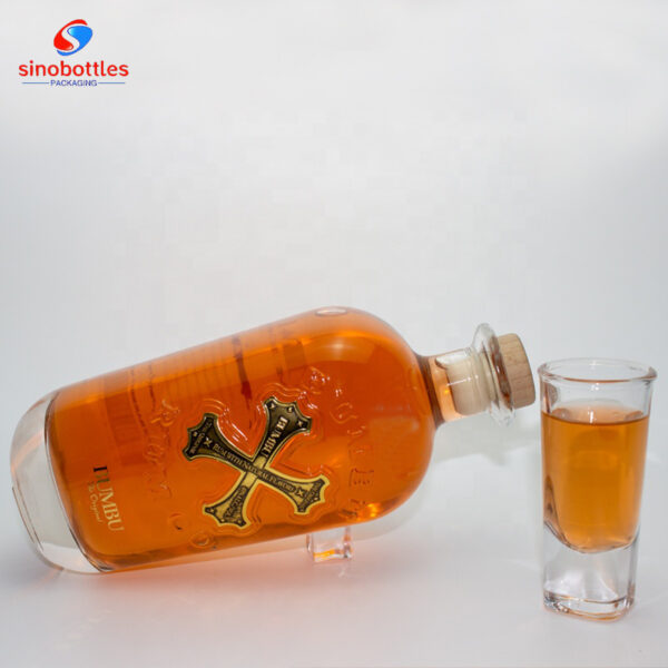 750ml Premium Rum bottle custom