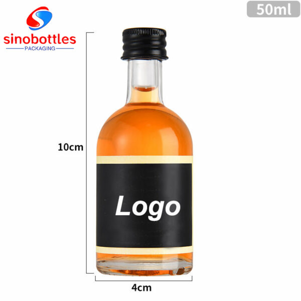 50ml small size glass bottle wholesale