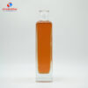 700ml Square wide lip vodka glass bottle bar top