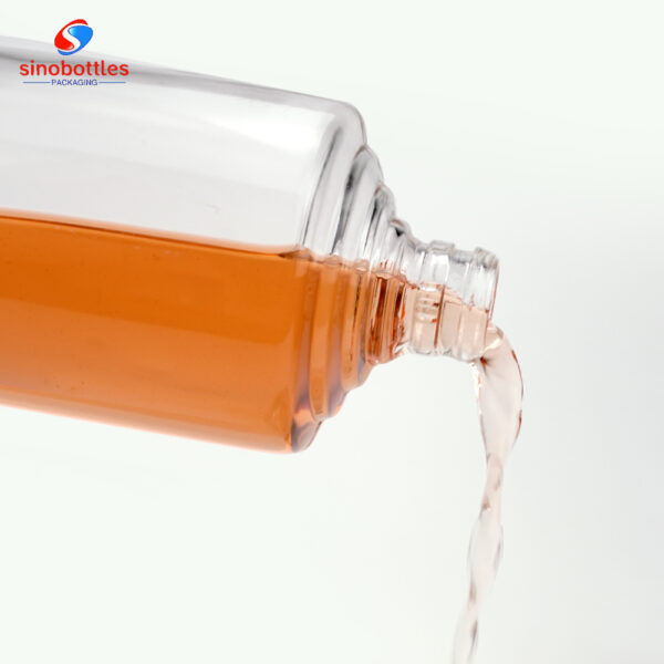 500ml Guala cap short neck round vodka bottle