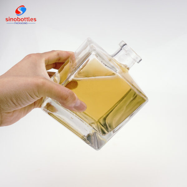 500ml Square bottle short neck
