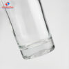 1000ml empty round vodka glass bottle with screw top