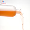 750ml Tall round frosted spirits glass bottle
