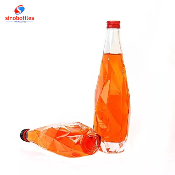 500ml screw cap unique design water bottle