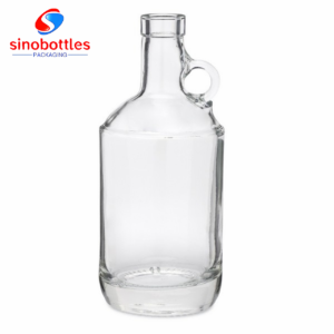 750 ml Clear Glass Moonshine Liquor Jugs