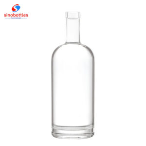 750ml Round glass bottle-hot seller