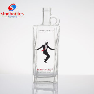 Decals design for glass bottle