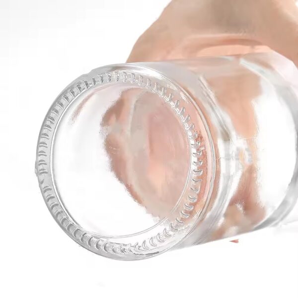 1000ml 680g flat shoulder round bottle