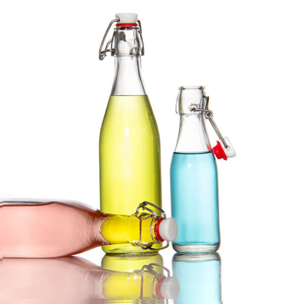 250ml 500ml 750ml 1000ml Swing top juice bottle
