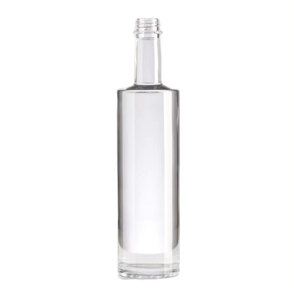 500ml 700ml 750ml flat shoulder vodka bottle