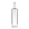 500ml 700ml 750ml flat shoulder vodka bottle