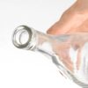 750ml 580g quality water glass bottle with engraved patterns at bottom