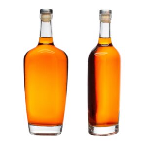 750ml 750g crystal glass empty bottle