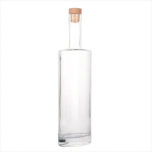 750ml 800g St. Louis Oval Liquor Vodka glass bottle