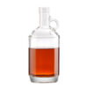750ml 850g moonshine crystal glass rum bottle