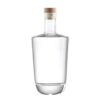 750ml wholesale round OEM crystal glass Gin bottle