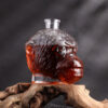 750ml Orangutan Head Shaped Wine Bottle