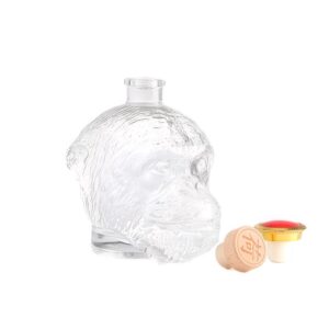 750ml Orangutan Head Shaped Wine Bottle