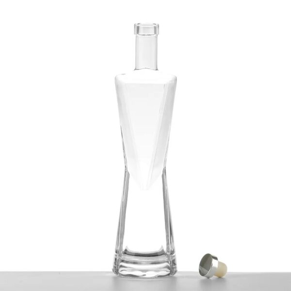 Wholesale Clear Fancy Super Flint Glass Bottle