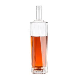 750ml Whisky Gin Vodka Rum Glass Bottle China Supplier