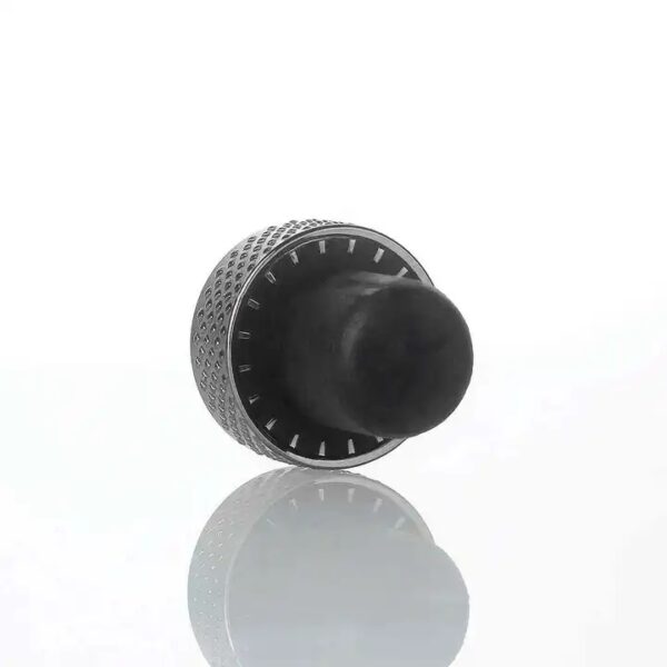 Zinc Alloy badge label with bar Top synthetic stopper