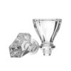clear glass cork for vodka glass bottle
