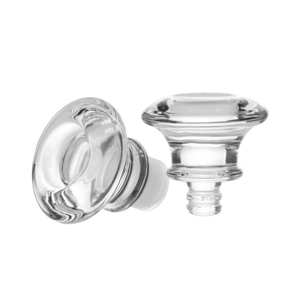 clear glass cork for vodka glass bottle