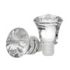 clear glass cork for vodka glass bottle