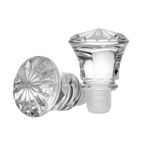 clear glass cork for vodka glass bottle