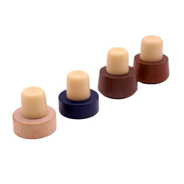 Sinobottles top quality wood covers for bottle caps
