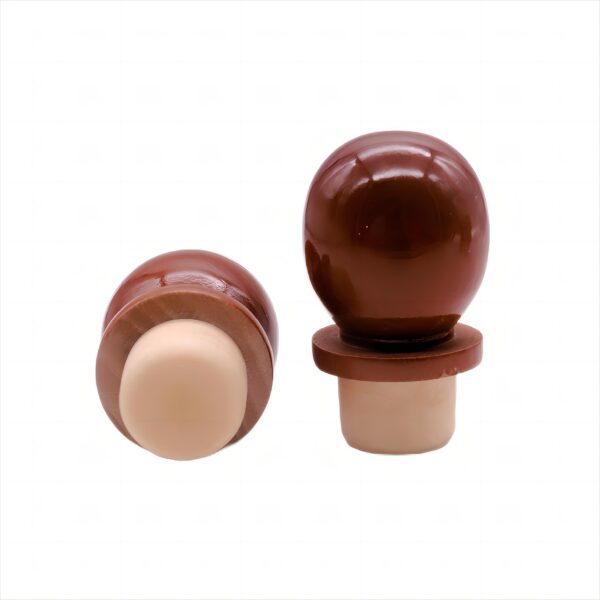 Sinobottles top quality wood covers for bottle caps