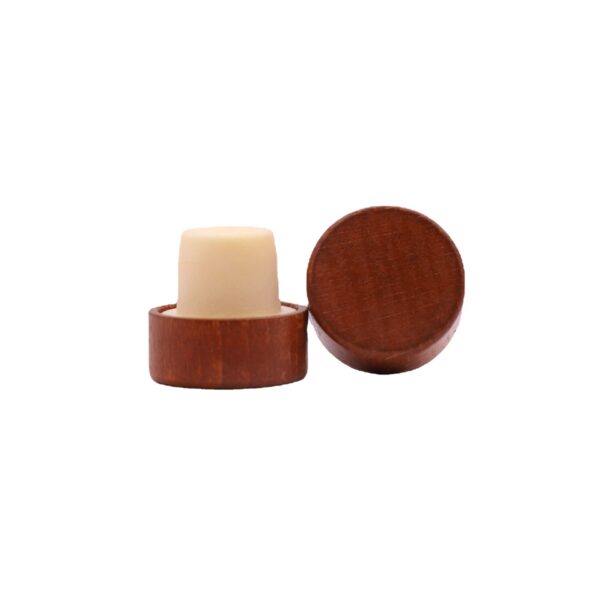 Sinobottles top quality wood covers for bottle caps