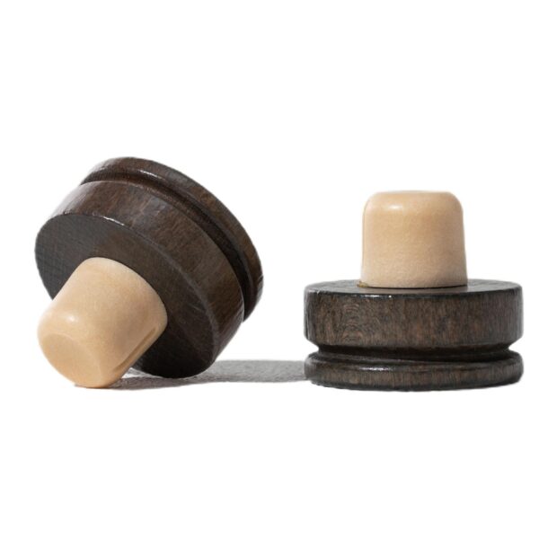 Sinobottles custom wood seals with air valve design