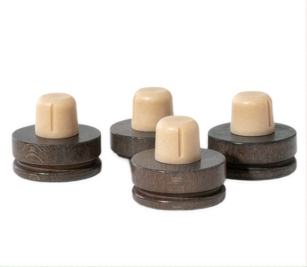 Sinobottles custom wood seals with air valve design
