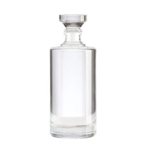 Factory wholesale round flat bottom high-end glass bottles