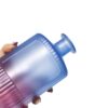 High-end glass bottles sprayed with gradient colors
