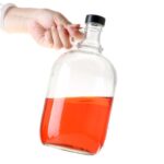 2000ml 1100g large capacity glass bottle1